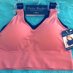 2 Bras-Delta Burke Intimates Women's Bra, Size 3x.